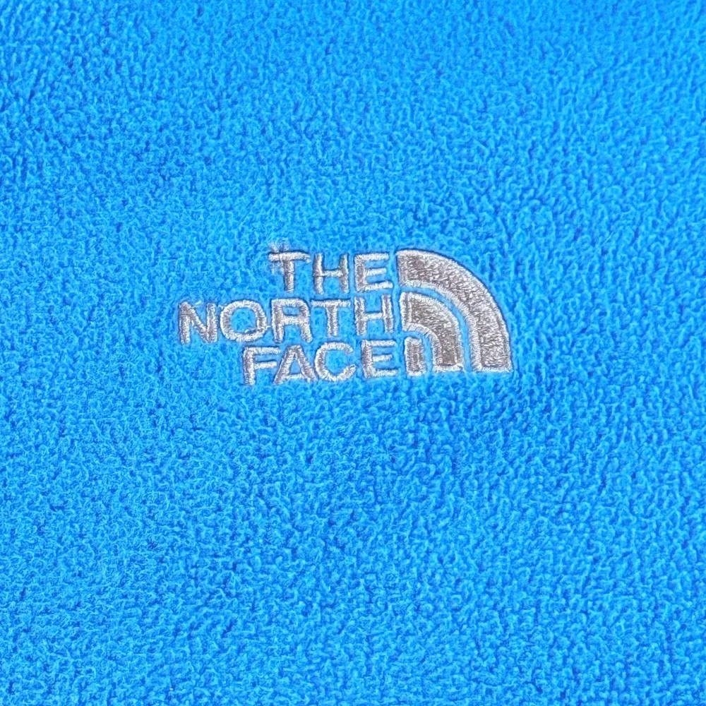 The North Face Mens TKA 100 Glacier 1/4 Zip Fleece Pullover Blue Large NF00A7XN